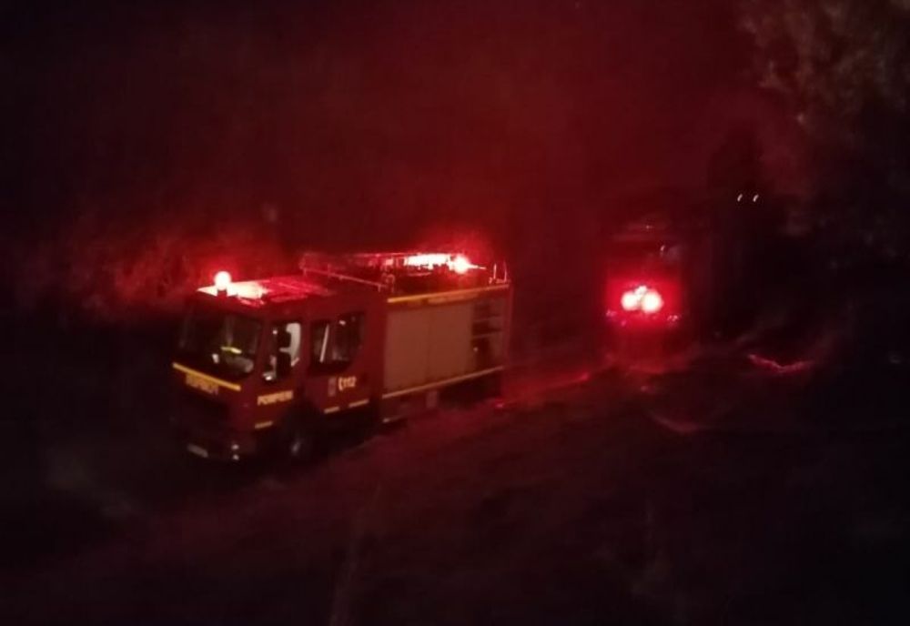 Intervenții, azi-noapte, ale pompierilor din Sibiu