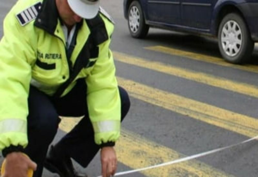 Accidentată pe trecerea pentru pietoni de o șoferiță neatentă