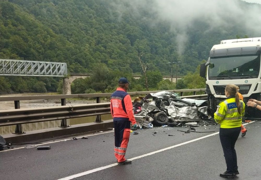 Dramă pe DN7! Familie din Alba decedată într-un accident rutier