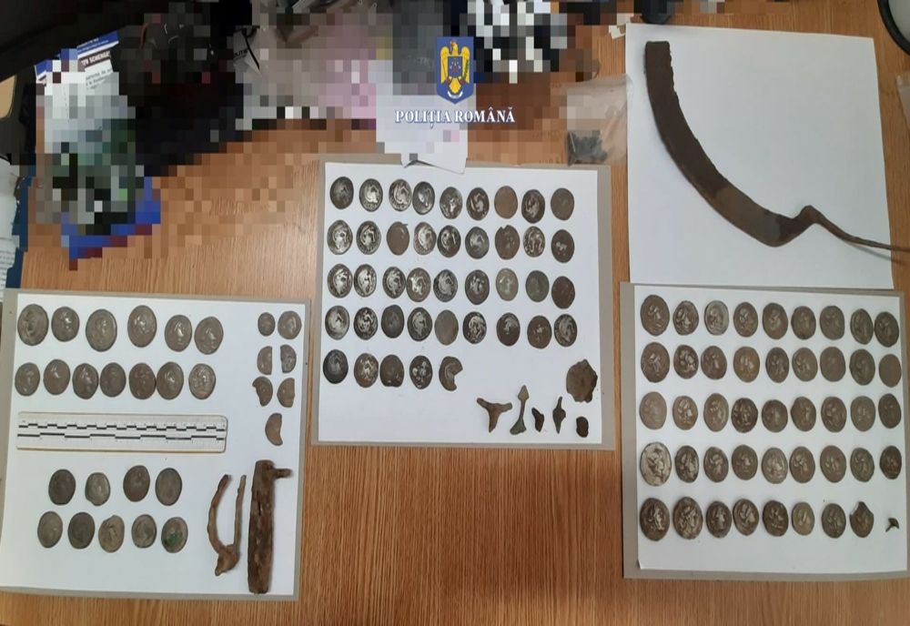 Tezaur dacic, descoperit într-o pădure din Alba