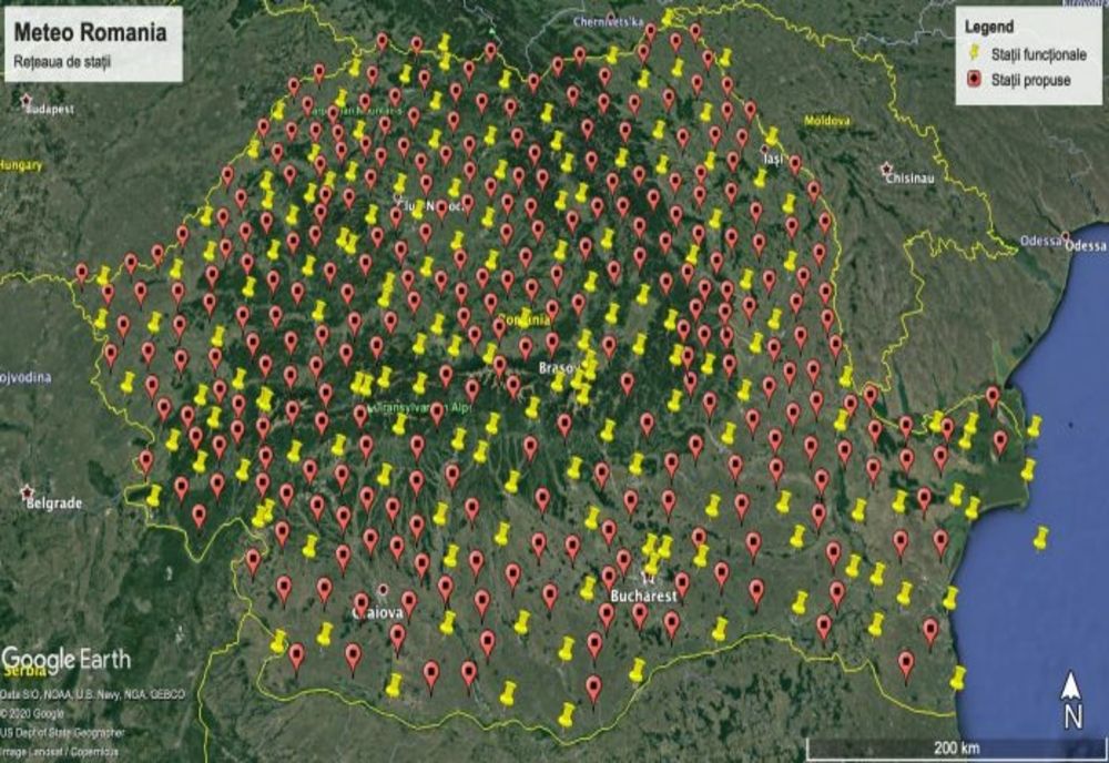 România cumpără 300 de staţii meteorologice noi 