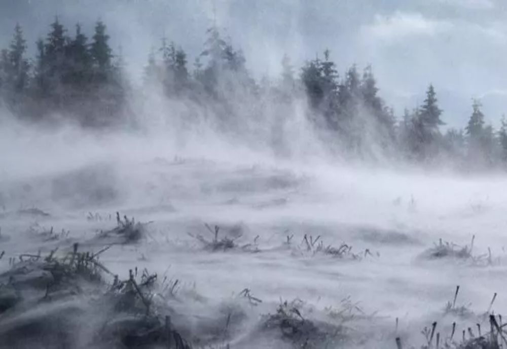 Cod galben de fenomene extreme - ninsori și viscol. Rafale de până la 80 km/h