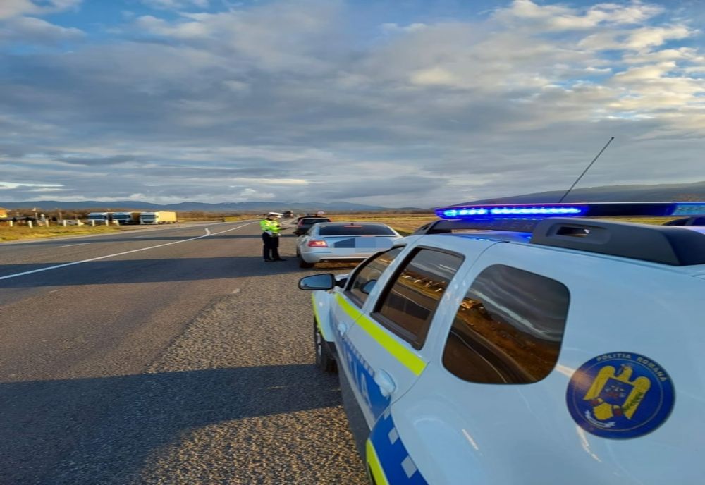 11 șoferi au rămas fără permis. Polițiștii au dat peste 600 de sancțiuni în perioada 30 ianuarie - 5 februarie