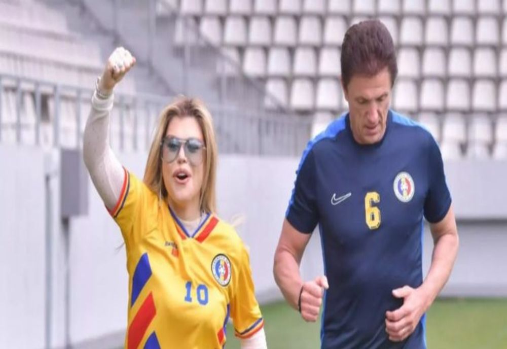 Loredana Groza - show la antrenamentul Generației de Aur. Cântăreața a făcut furori