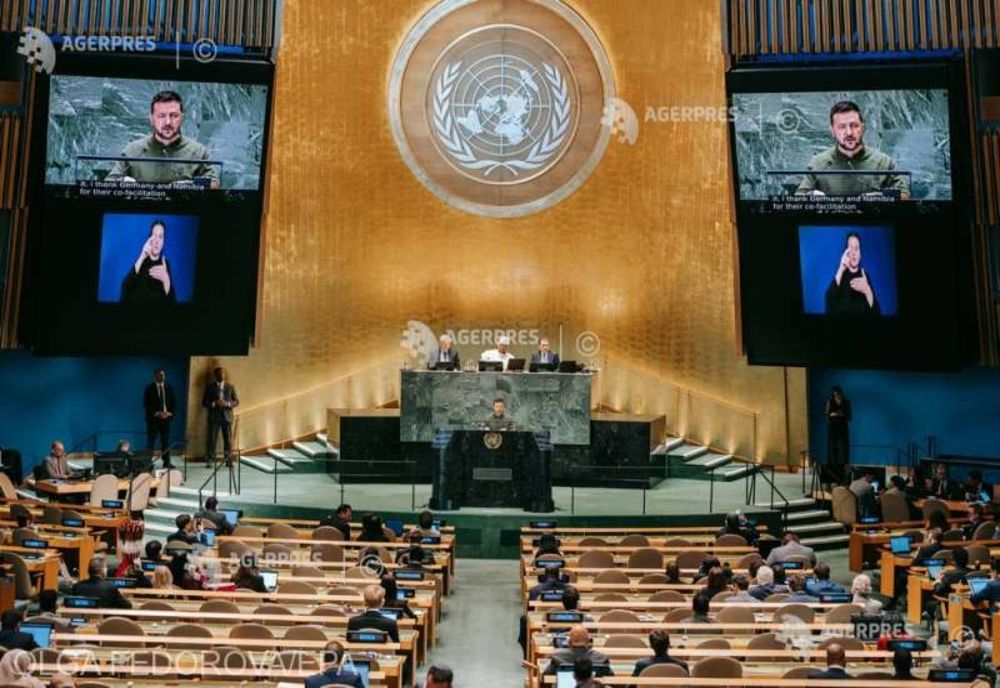 ZELENSKI CERE LA ONU O PARTICIPARE SEMNIFICATIVĂ LA CEL DE-AL DOILEA SUMMIT PENTRU PACE