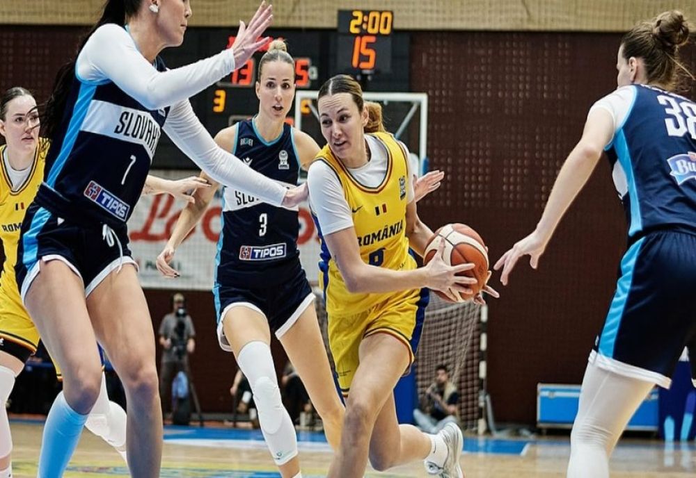 Baschet feminin: România a pierdut meciul cu Slovacia