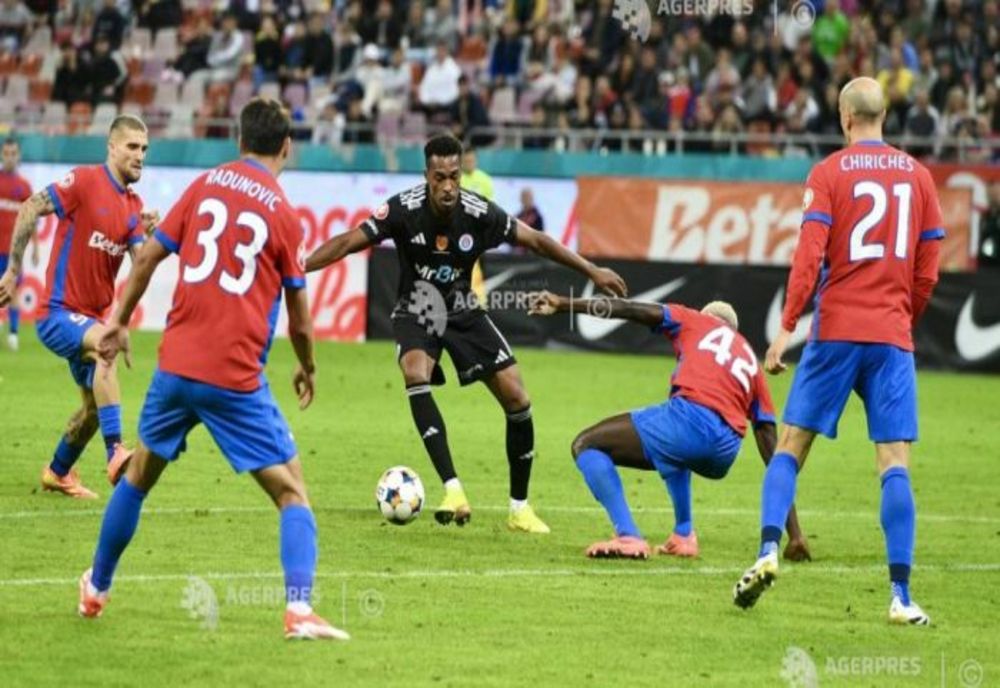 Fotbal: FCSB, victorioasă la Galați, 4-1 cu Oțelul, în Superligă