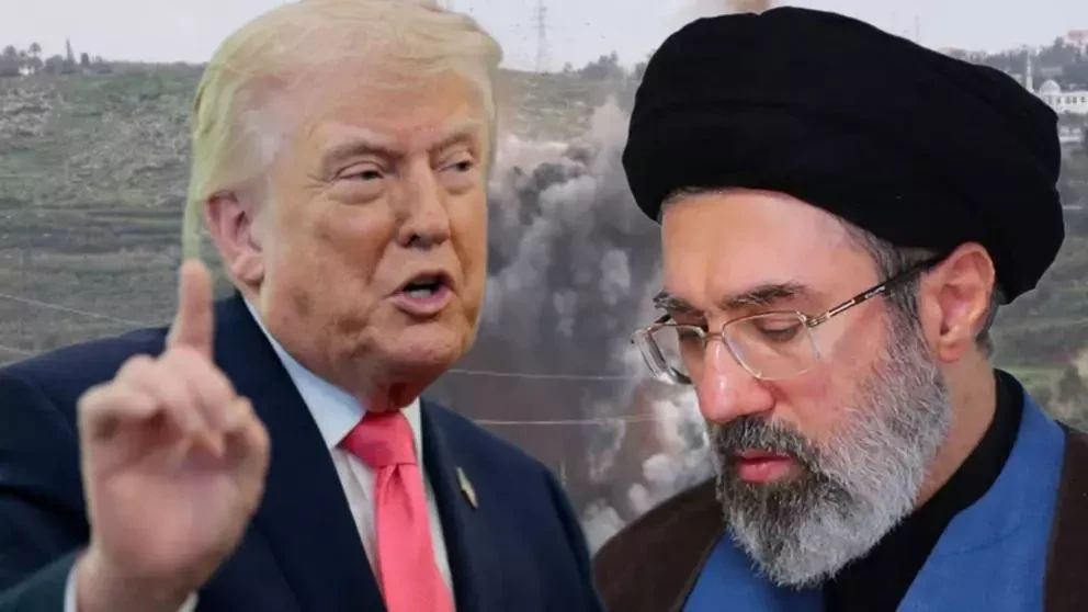 Donald Trump și Khamenei Mojtaba