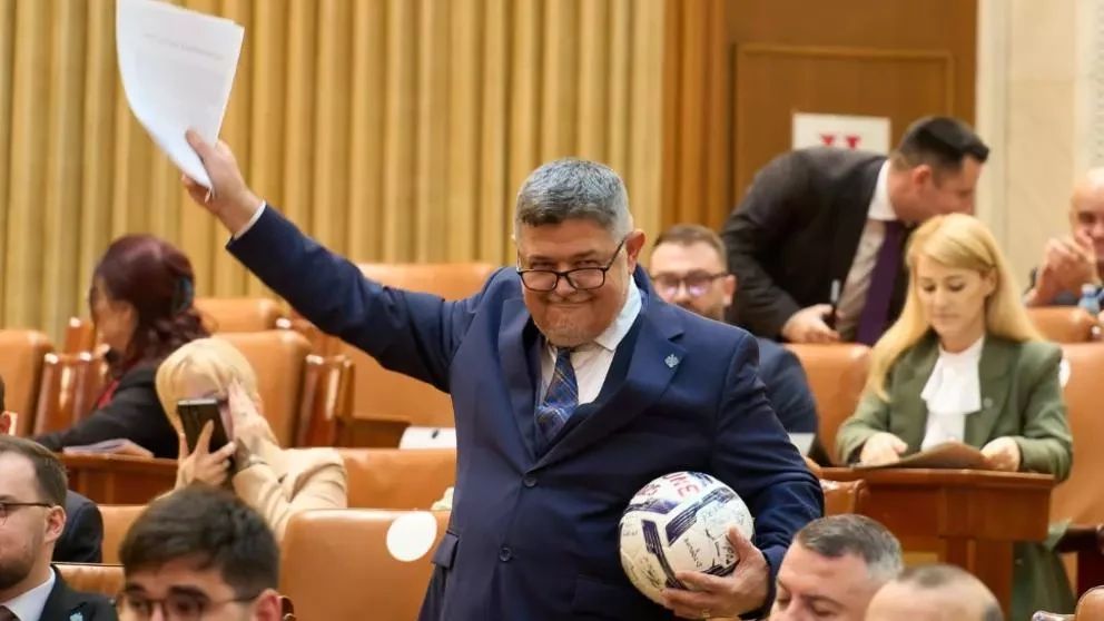 Ninel Peia în Parlamentul României. Foto: Profimedia