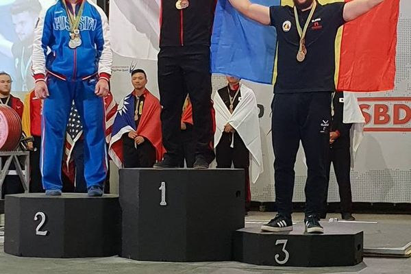 Cătălin Buciuman, medalie de bronz la CM de Powerlifting din Africa de Sud