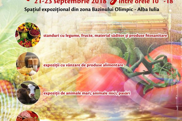 O nouă ediție a târgului Apulum Agraria în 21 – 23 septembrie