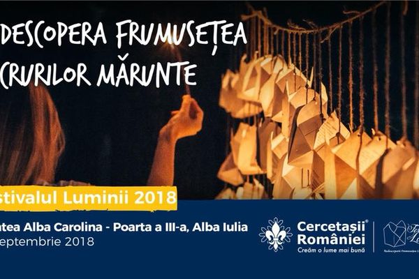 15 Septembrie: Festivalul Luminii 2018, în zona Obeliscului