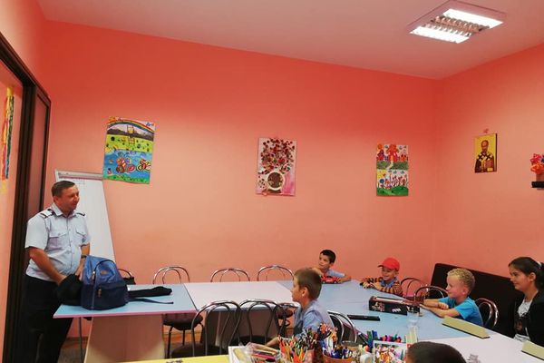 Copiii de la centrul ,,Sfântul Nicolae” au fost învățați cum să prevină incendiile