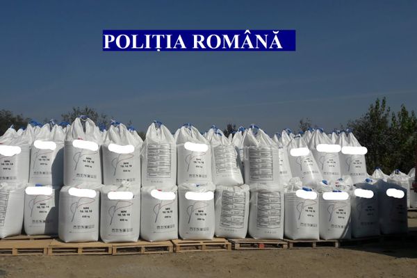 200 de tone de îngrășăminte chimice au fost confiscate