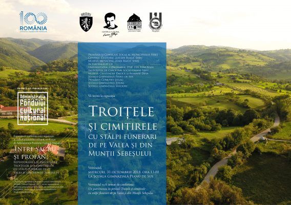 Troițele și cimitirele cu stâlpi funerari din Munții Sebeșului – expoziţie itinerantă organizată de Muzeul din Sebeş