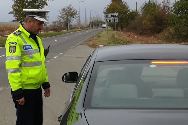 Acțiune de amploare a polițiștilor în Cugir