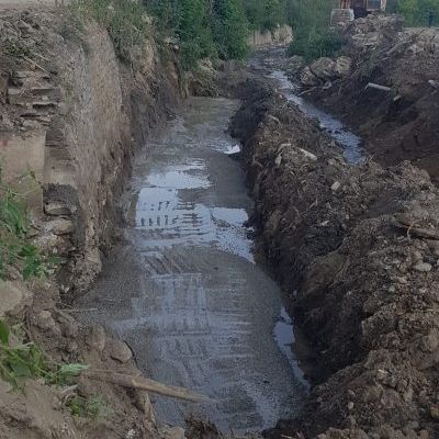 Lucrările de regularizare a pârâurilor Cricău și Țelna se vor finaliza anul acesta