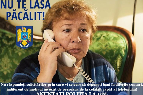 Incă o persoană înşelată prin metoda accidentul