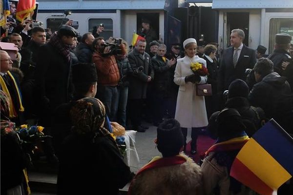 Familia Regală a sosit la Alba Iulia