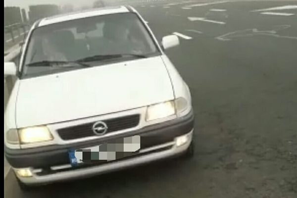 VIDEO: Un şofer din Alba a condus pe contrasens pe A1, către Sibiu.