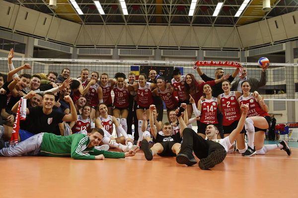 VIDEO: Volei Alba Blaj s-a calificat în semifinalele cupei CEV
