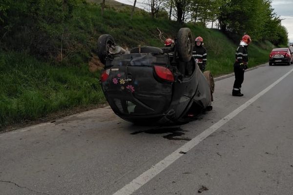 Accident rutier în afara localității Crăciunelu de Jos