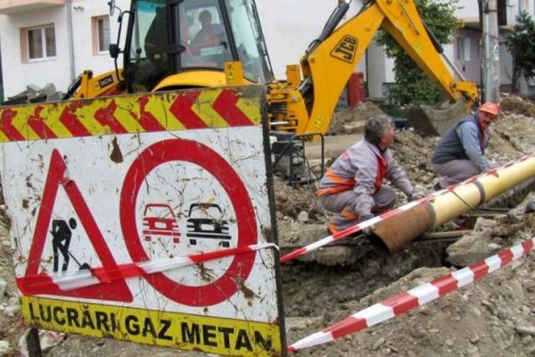 Serviciul de distribuţie a gazelor naturale va fi sistat marţi şi miercuri în două localități din Alba