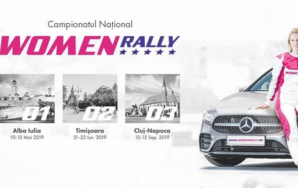 37 de maşini la startul primei etape a Campionatului Naţional Women Rally 2019 – Alba Iulia, 10-12 mai 2019