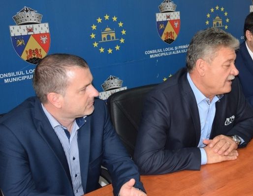 Strategul municipiului Alba Iulia, Nicolae Moldovan, alături de Mircea Hava în Parlamentul European
