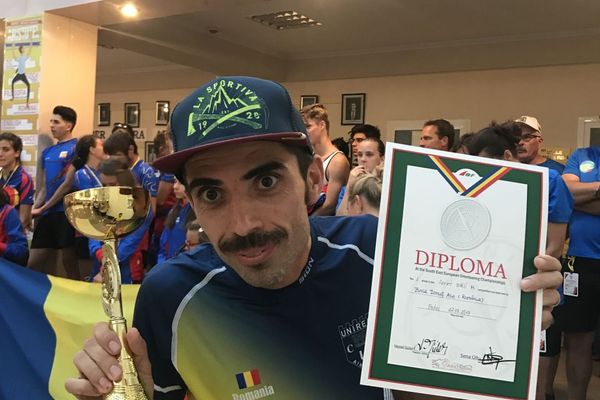 Ionuț Alin Zincă a dominat Campionatele Sud-Est Europene de Orientare