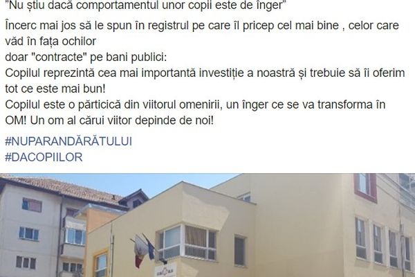 Secretarul de Stat, Daniel Zdrânc, taxează critic declarațiile edilului din Alba Iulia legat de incidentele dintr-o creșă
