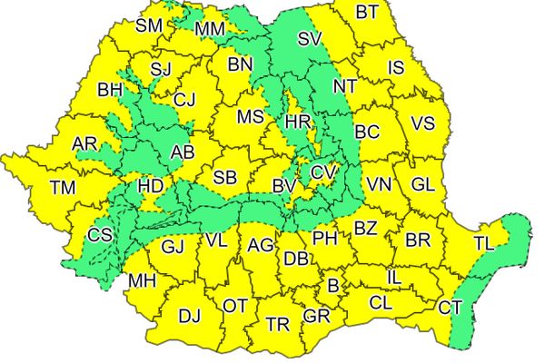 Avertizare Cod Galben de caniculă pentru județul Alba ! Ce temperaturi sunt anunțate ?