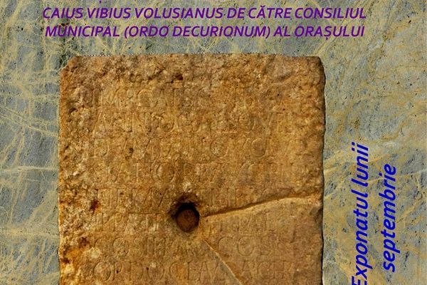 Exponatul lunii septembrie la muzeul albaiulian