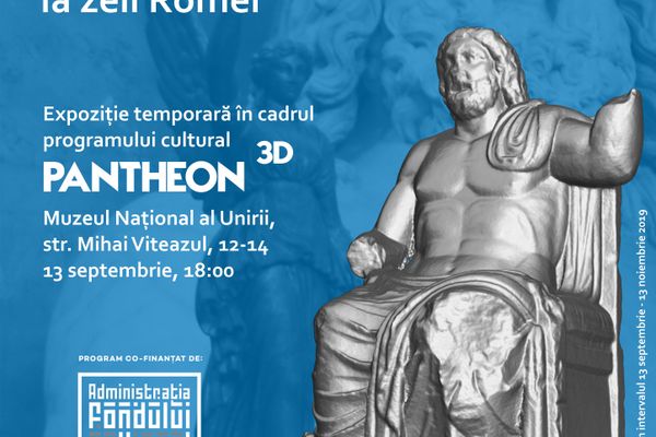 Expoțiția temporară OLYMPOS 3D. DE LA ZEII OLIMPULUI LA ZEII ROMEI