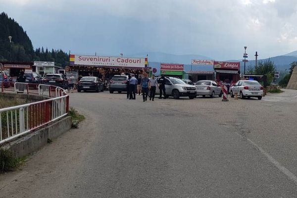 Razie a Poliției Alba pe Drumul Național 67 C