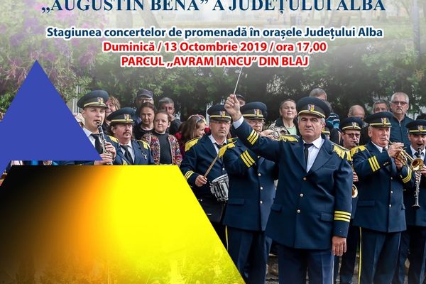 Concert extraordinar de fanfară la Blaj