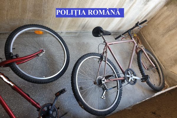4 tineri din Cugir au furat 13 biciclete