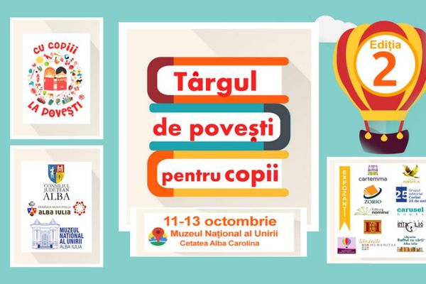 11-13 Octombrie: “Târgul de povești pentru copii”, ediția a II-a