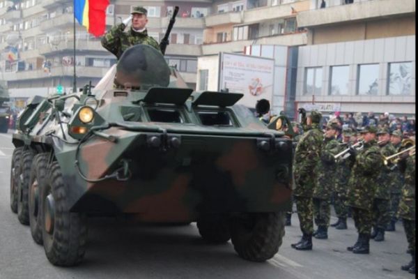 Ceremonii militare în Alba Iulia, de Ziua Naţională a României