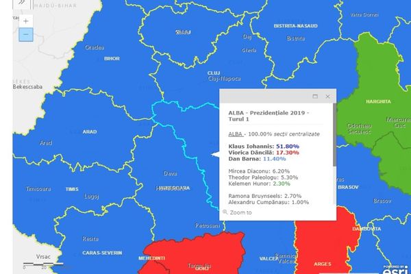 UPDATE ORA 11 : Cum arată votul în orașele din județul Alba