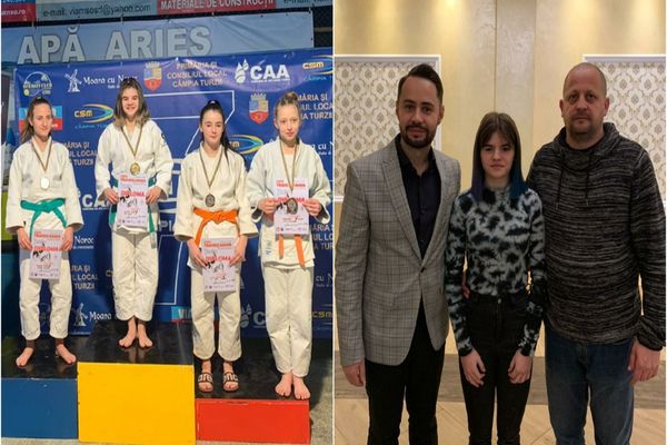 Prima medalie pentru CS Unirea Alba Iulia în 2020! Judoka Laura Bogdan a obținut aur la Cupa Transilvania.