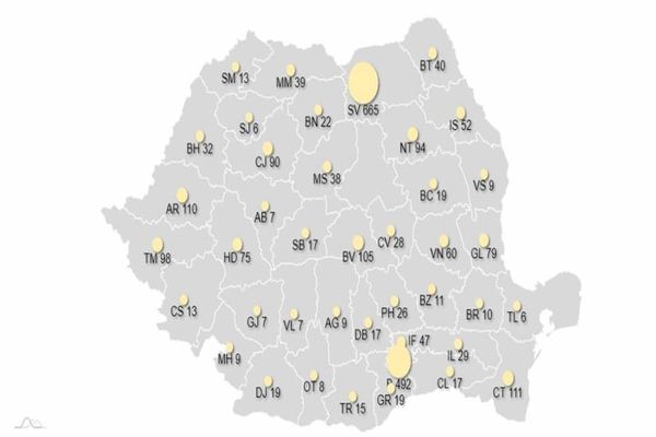 Alba, 321 de persoane în carantină și 1323 izolate la domiciliu. 7 persoane confirmate cu COVID 19