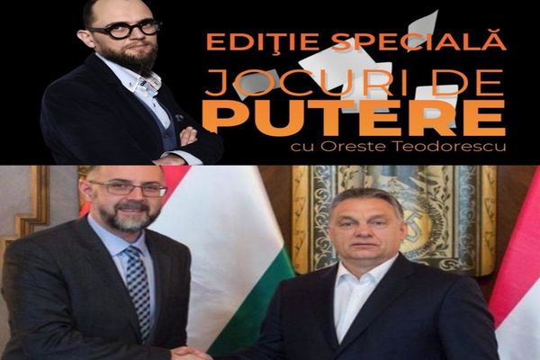 Jocuri de Putere în această seară de la ora 23:00, cu Oreste Teodorescu și invitații săi!