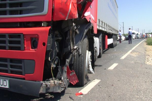 Accident rutier pe centura din Alba Iulia