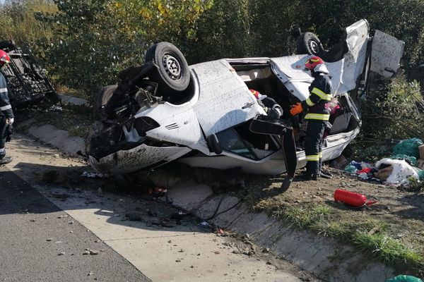 Tragedie pe A1 Sibiu-Deva! A fost aplicat planul roșu de intervenție