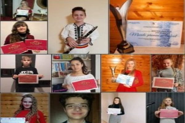 Centrul de Cultură "Augustin Bena" Alba : Cursanţii Şcolii de Arte şi Meşteşuguri au obţinut premii importante la concursuri de interpretare vocală şi instrumentală