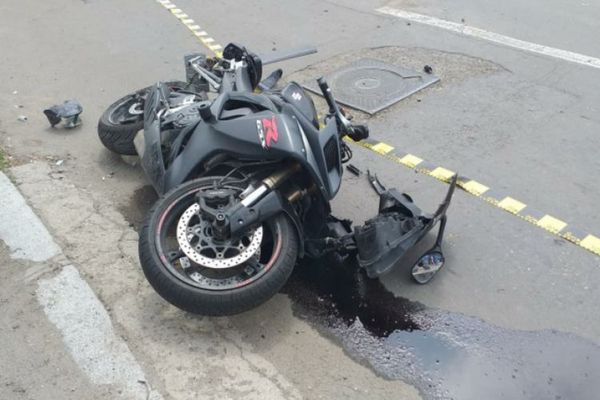 Accident grav în județul Alba! Un motociclist a murit!