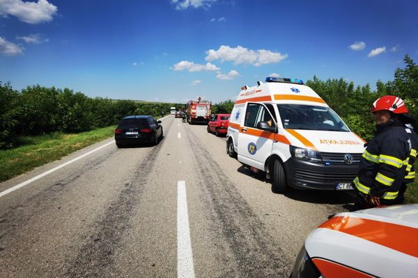Accident pe DN 1