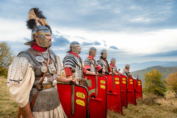 Garda Apulum, la Festivalul Daco – Roman Drubeta