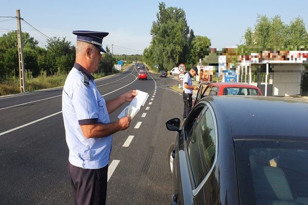 Maramureșean prins fără permis în Teiuș